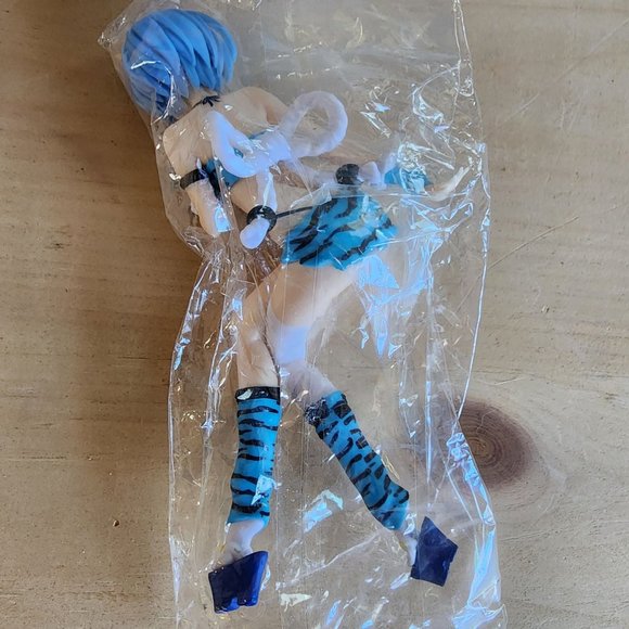 Fan Art Re:Zero Rem Soup Topper Tiger-Striped Bikini Anime Figurine Collectible - Picture 6 of 7